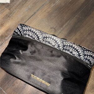 Victoria's Secret Black Travel Organizer